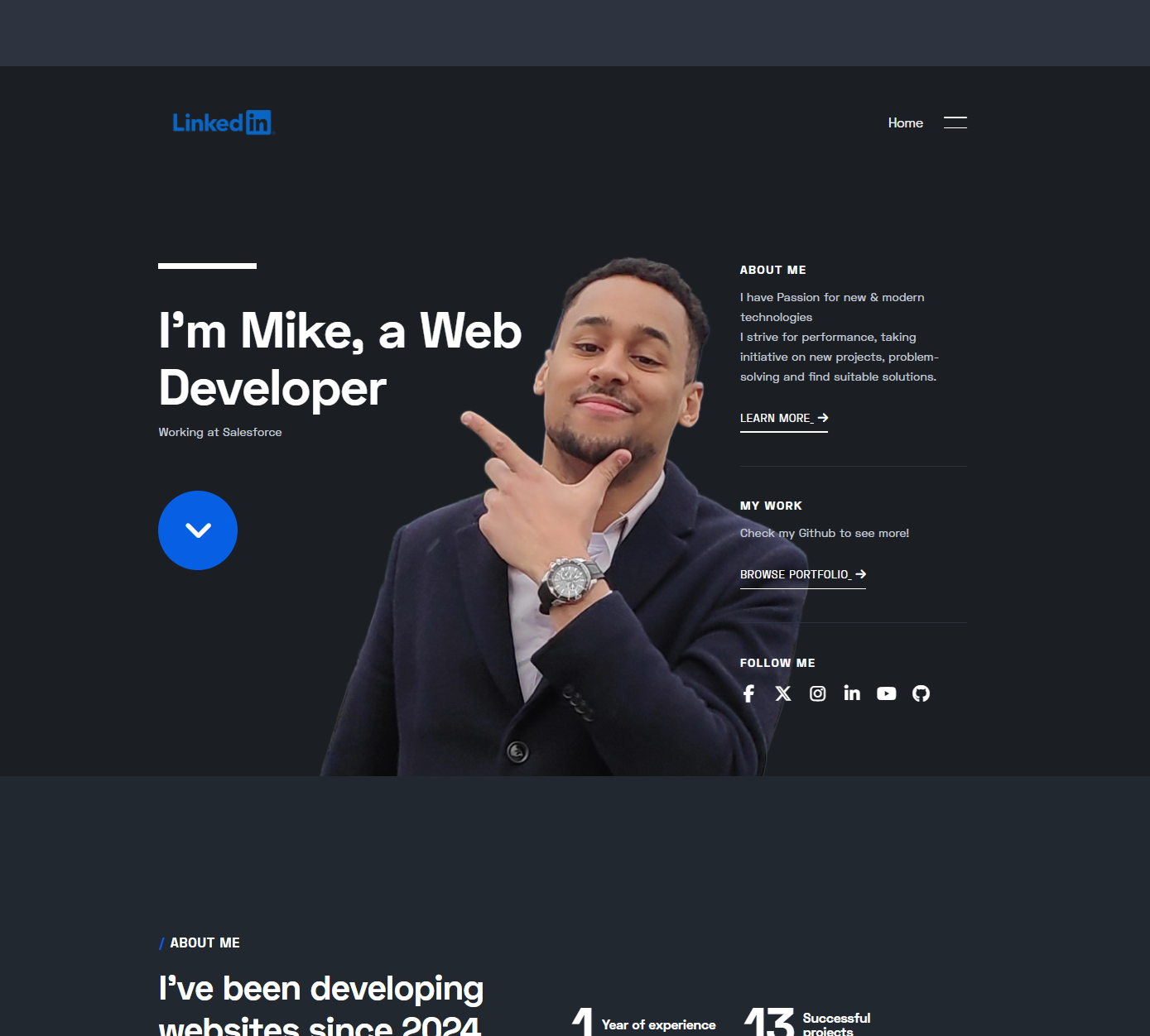 my portfolio code